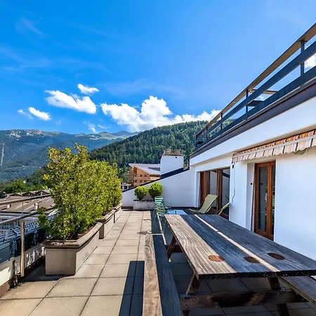 Penthouse A Avec Terrasse Et Vue Panoramique Exceptionnelle * Nendaz