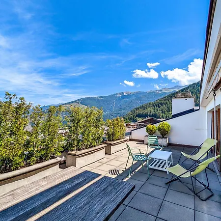 Penthouse A Avec Terrasse Et Vue Panoramique Exceptionnelle Apartament Nendaz